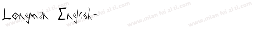 Longman English字体转换
